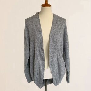 Toad&Co Hempley Cardigan Sweater Organic Cotton Hemp Open Front Women’s Large